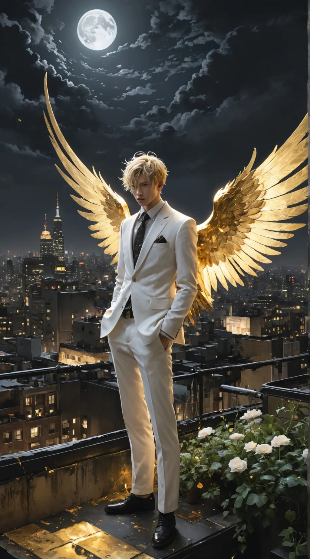 ai character: Adrian background