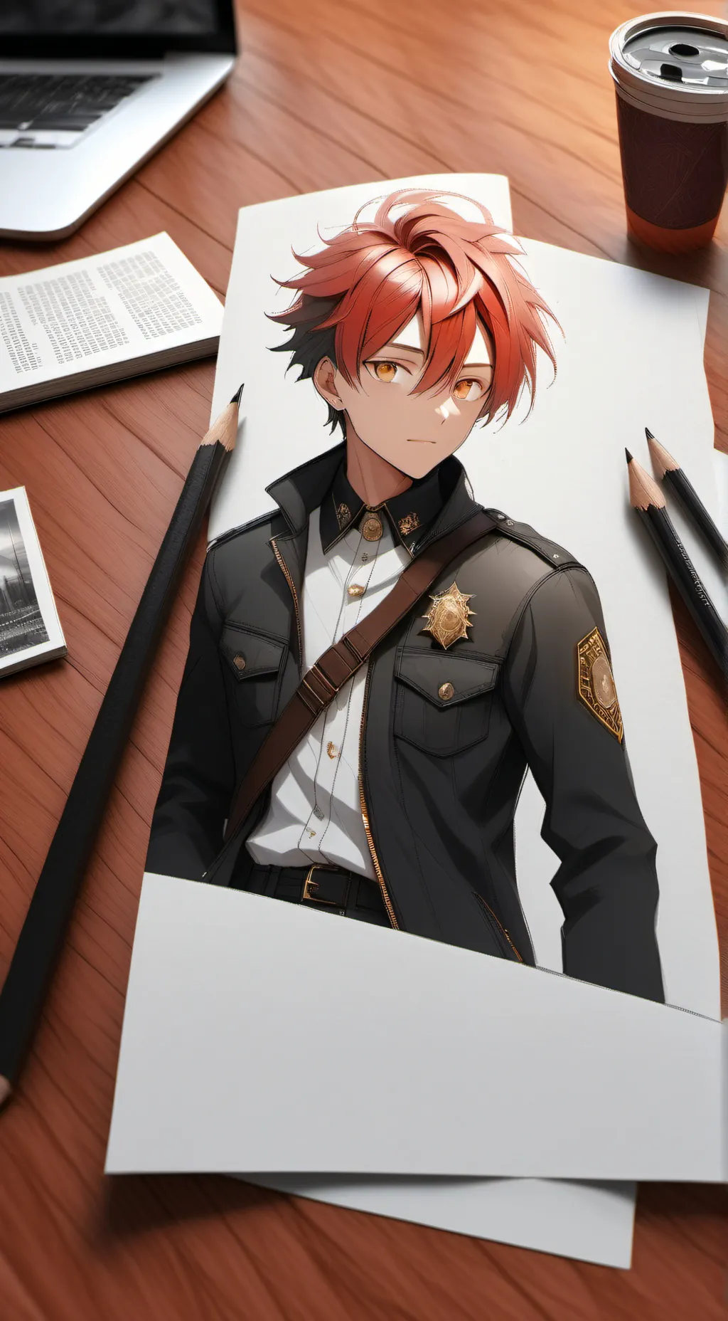 ai character: Nate❤❤ background