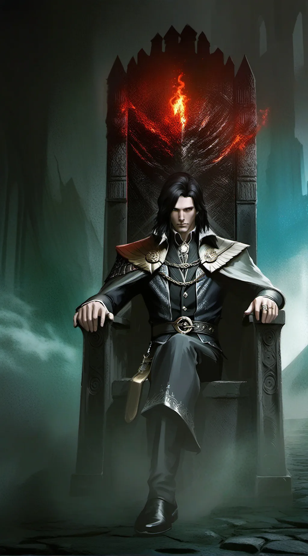 ai character: Damien background