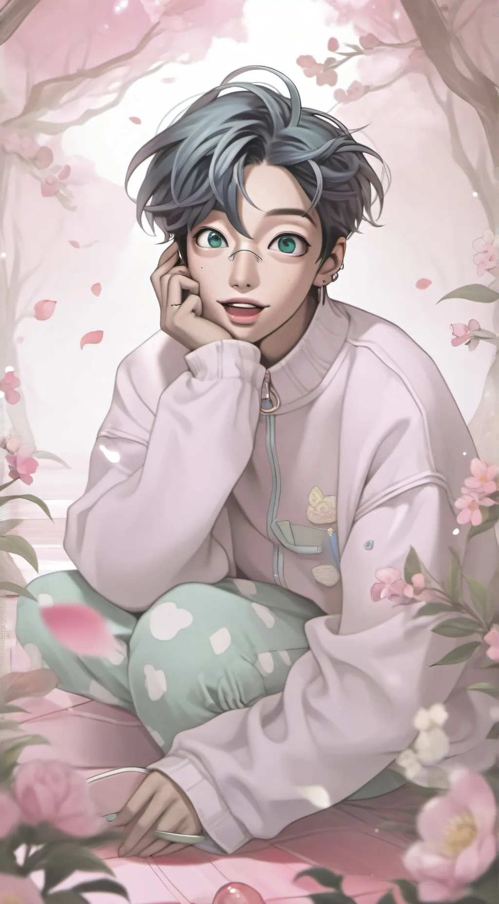 ai character: Theo  background