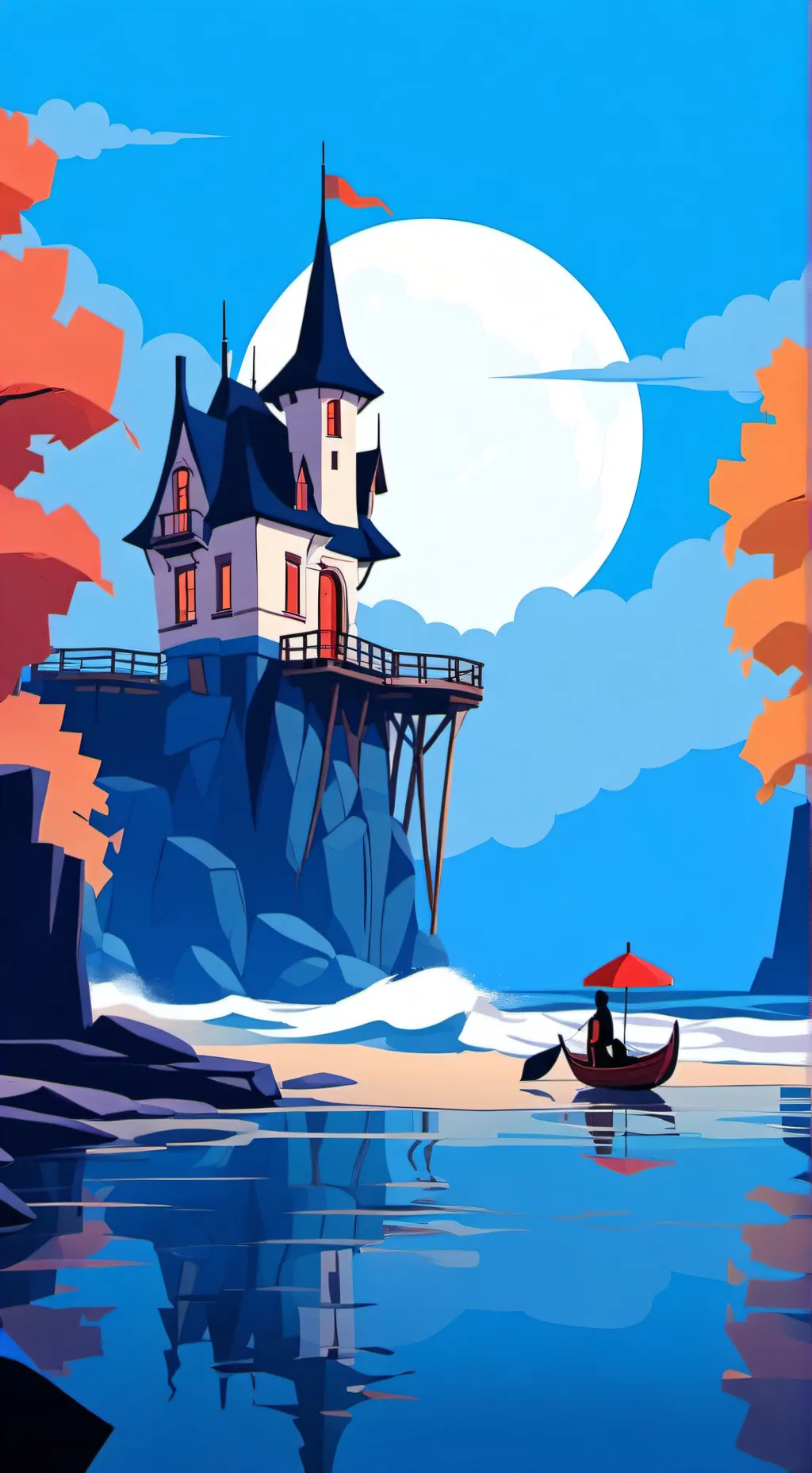 ai character: hh+fnaf  background