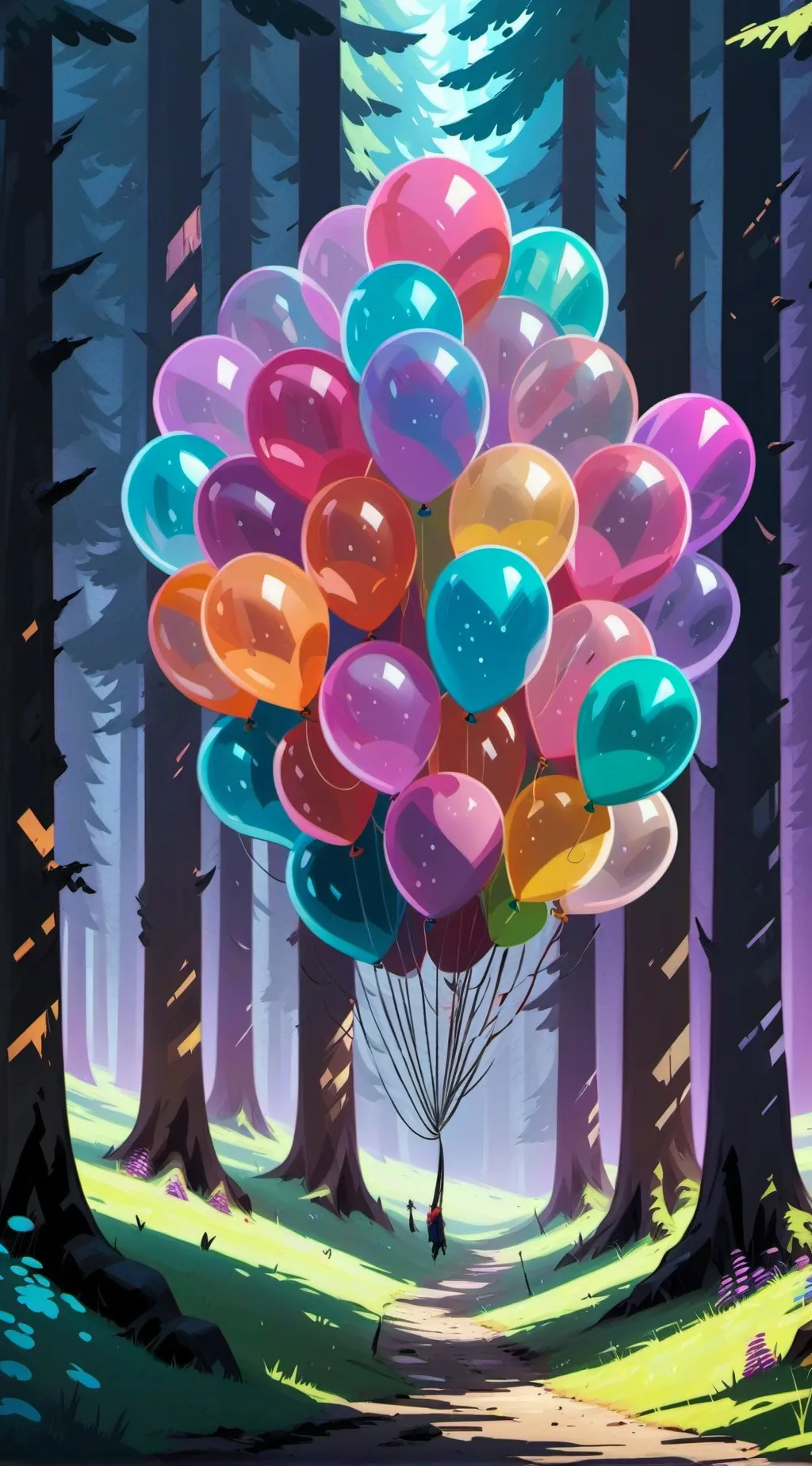 ai character: balloons td 6 background