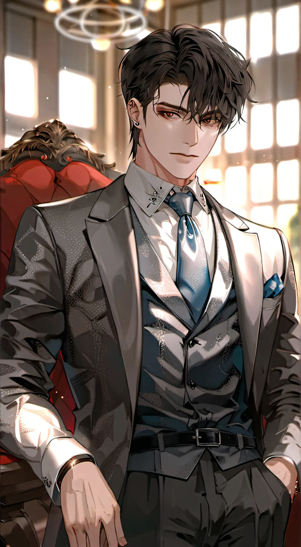 ai character: Kingsley background