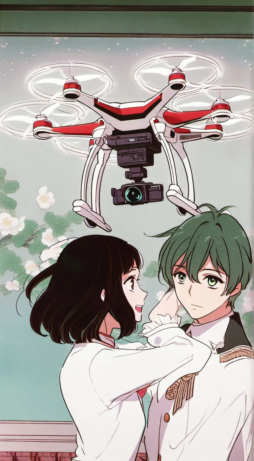 ai character: murder drones  background