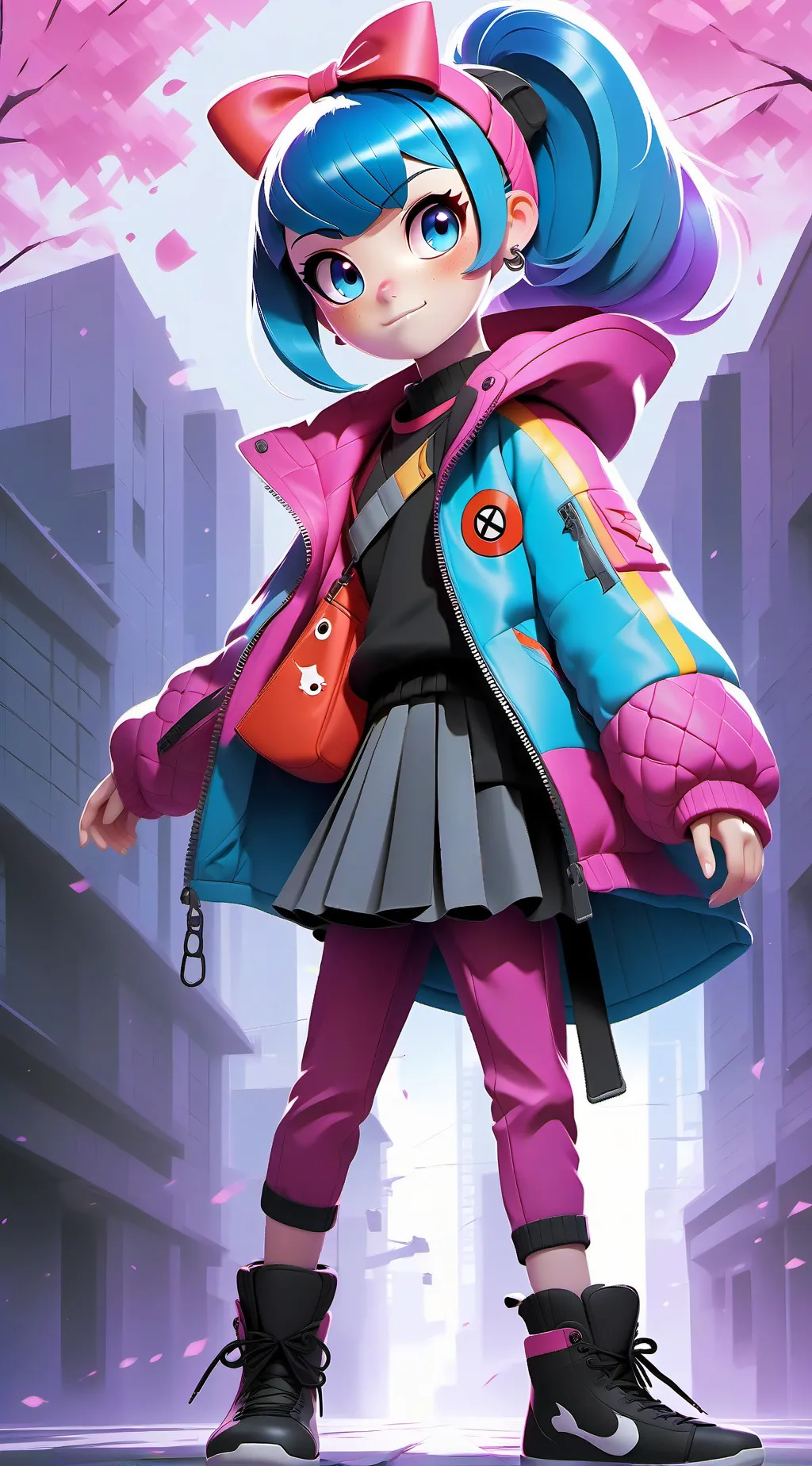 ai character: nataly background