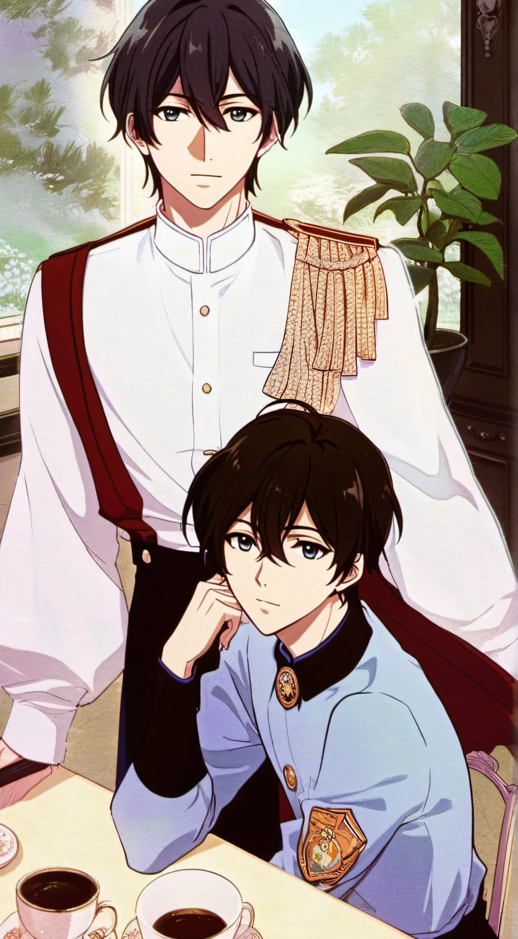 ai character: Крэй background