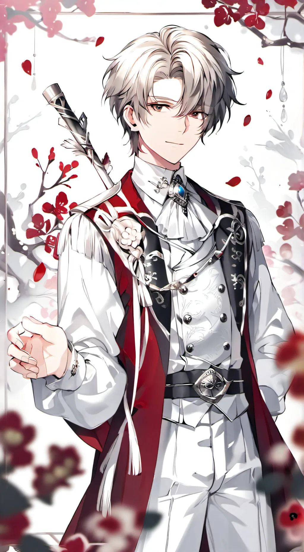 ai character: Louie Castro  background