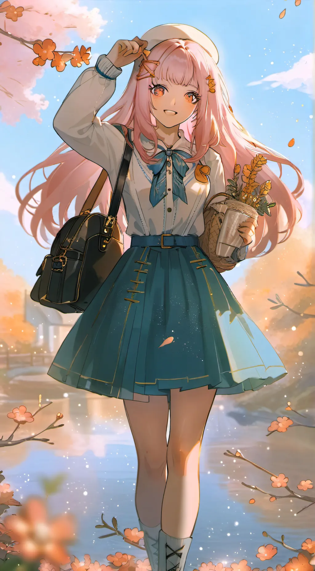 ai character: Ellie background