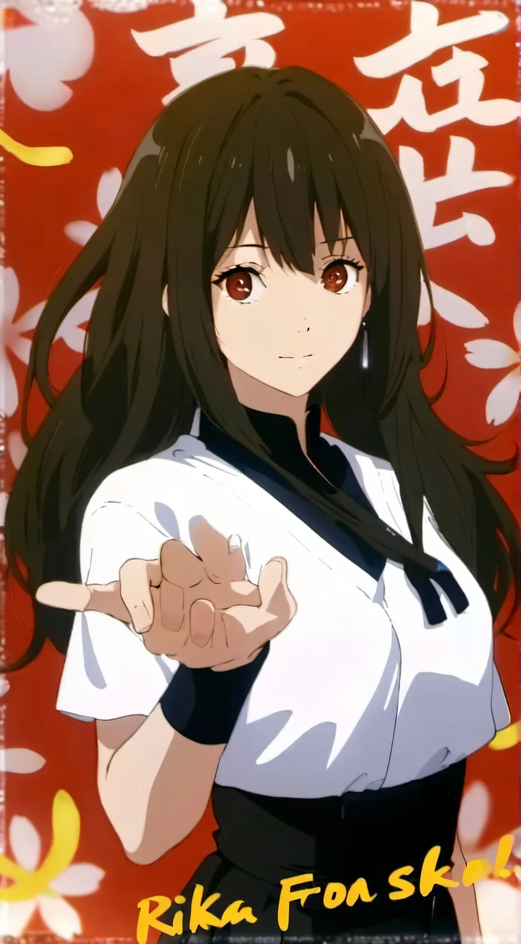 ai character: rika background