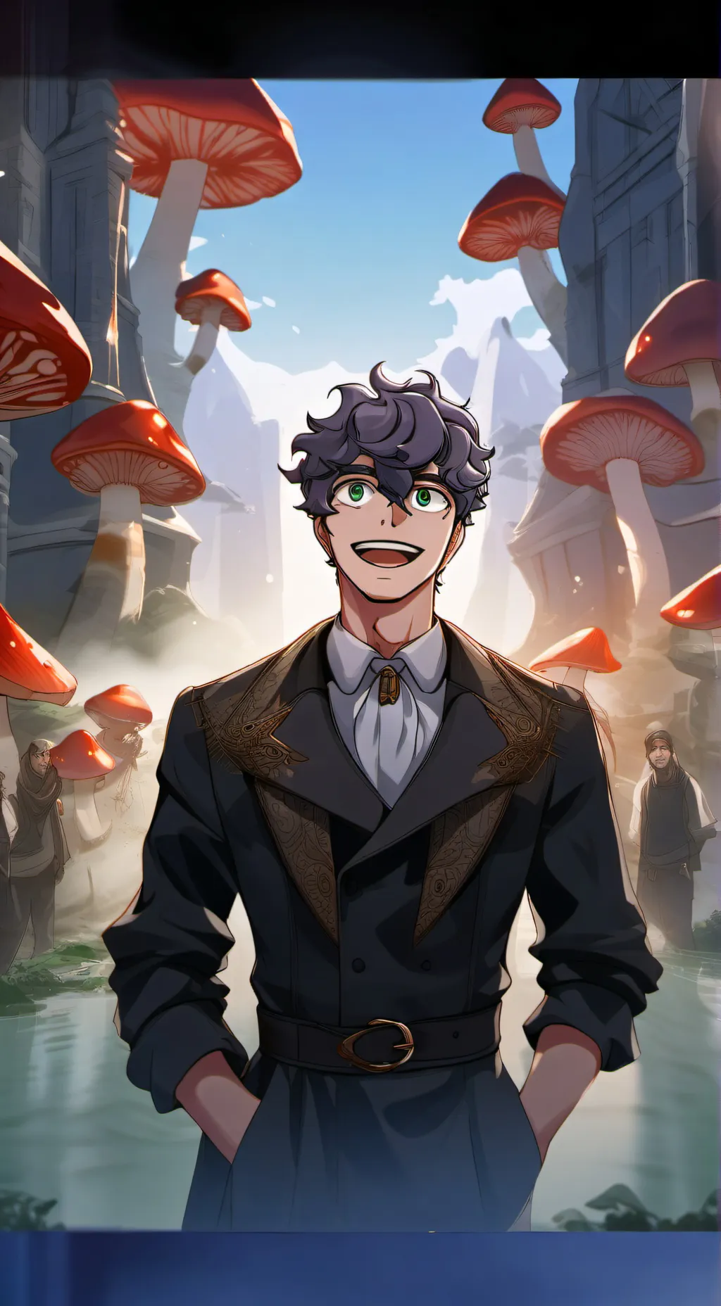 ai character: Dr Adler  background