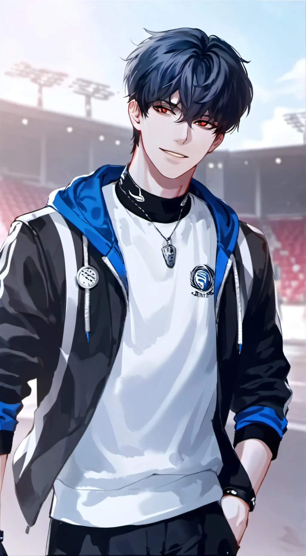 ai character: Derek background