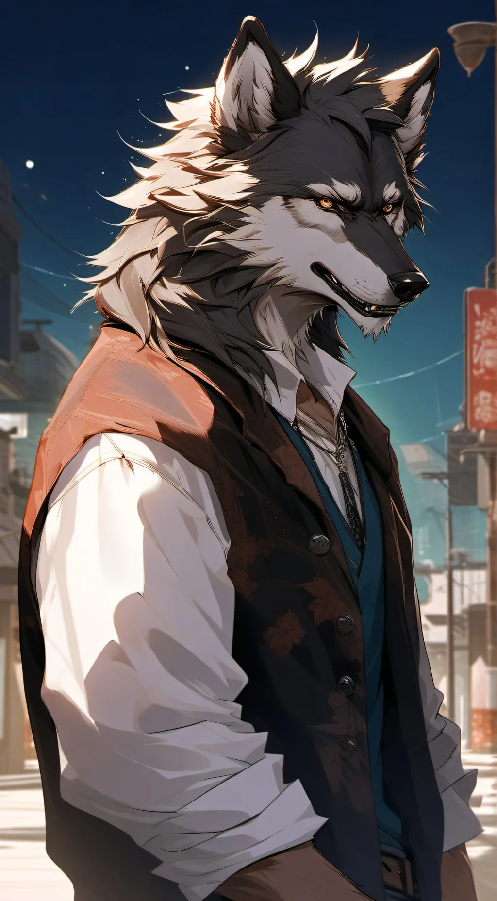 ai character: hybrid infection  background