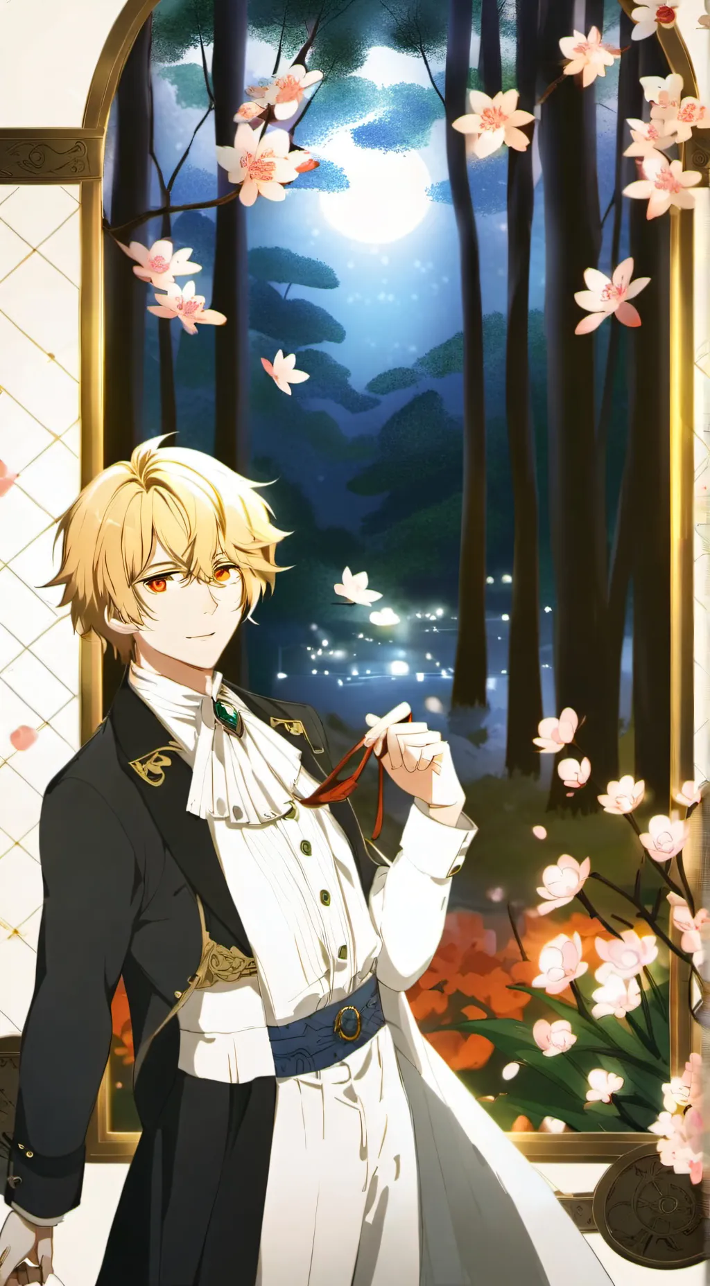 ai character: axel background