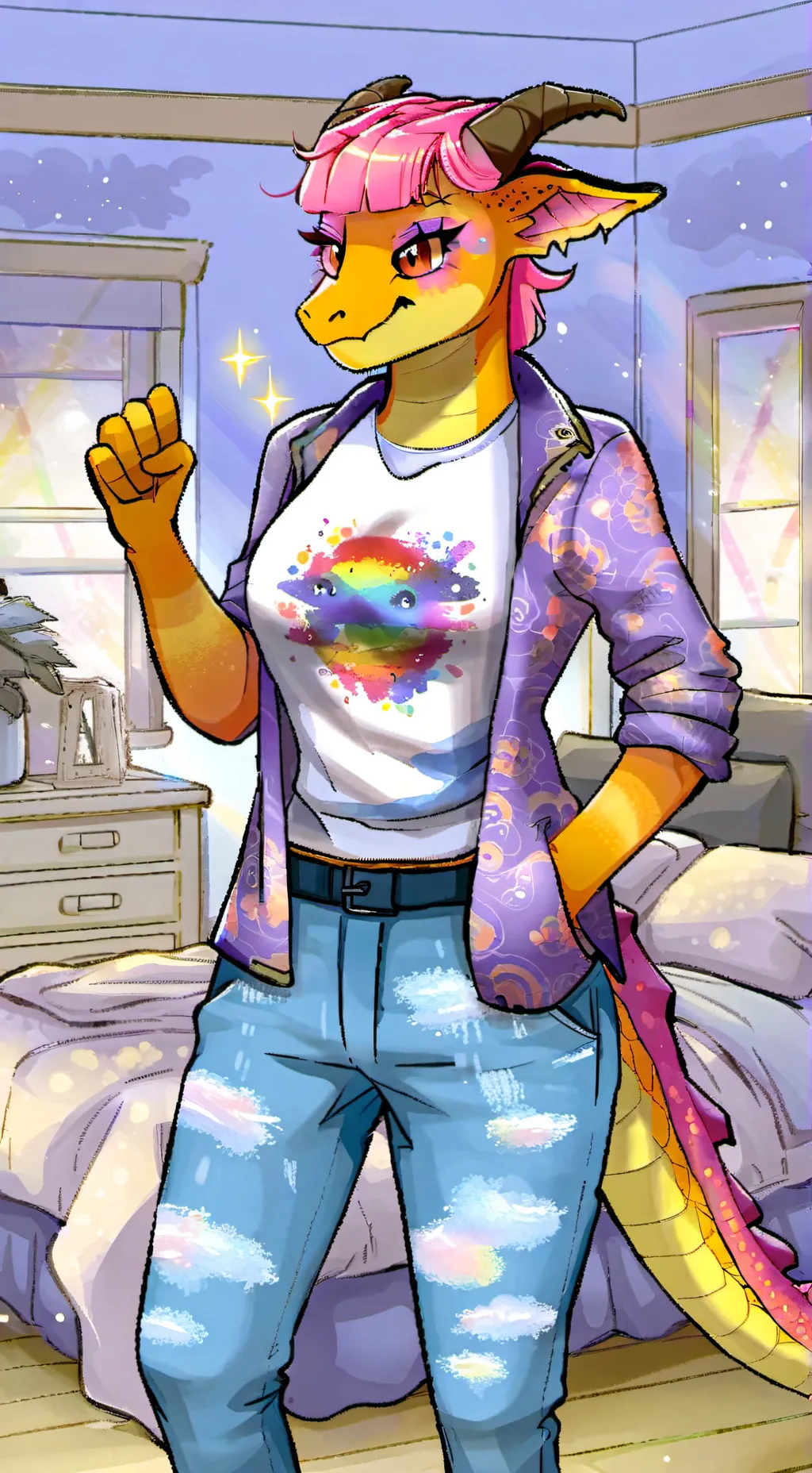 ai character: Penny background