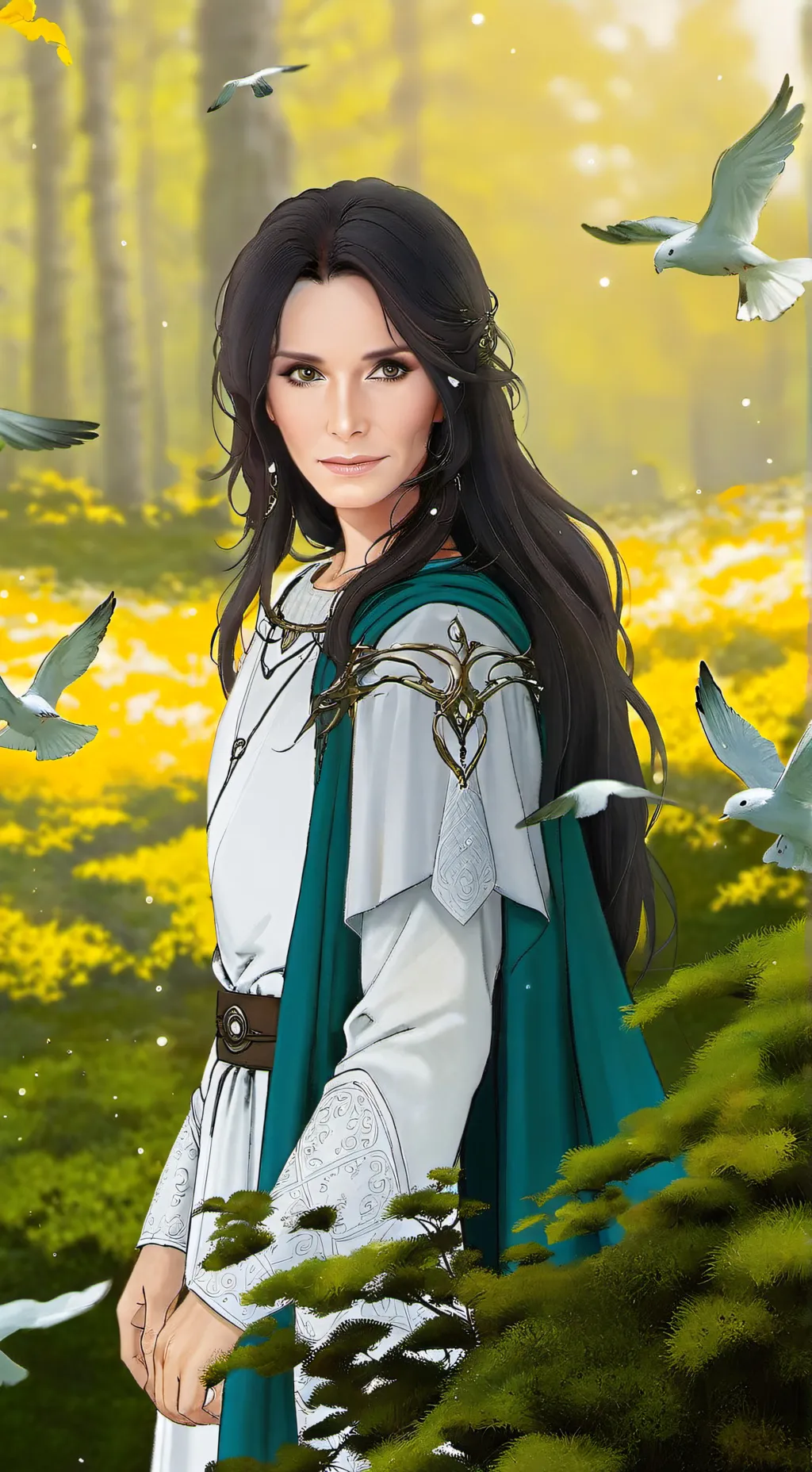 ai character: Melian the Maia  background