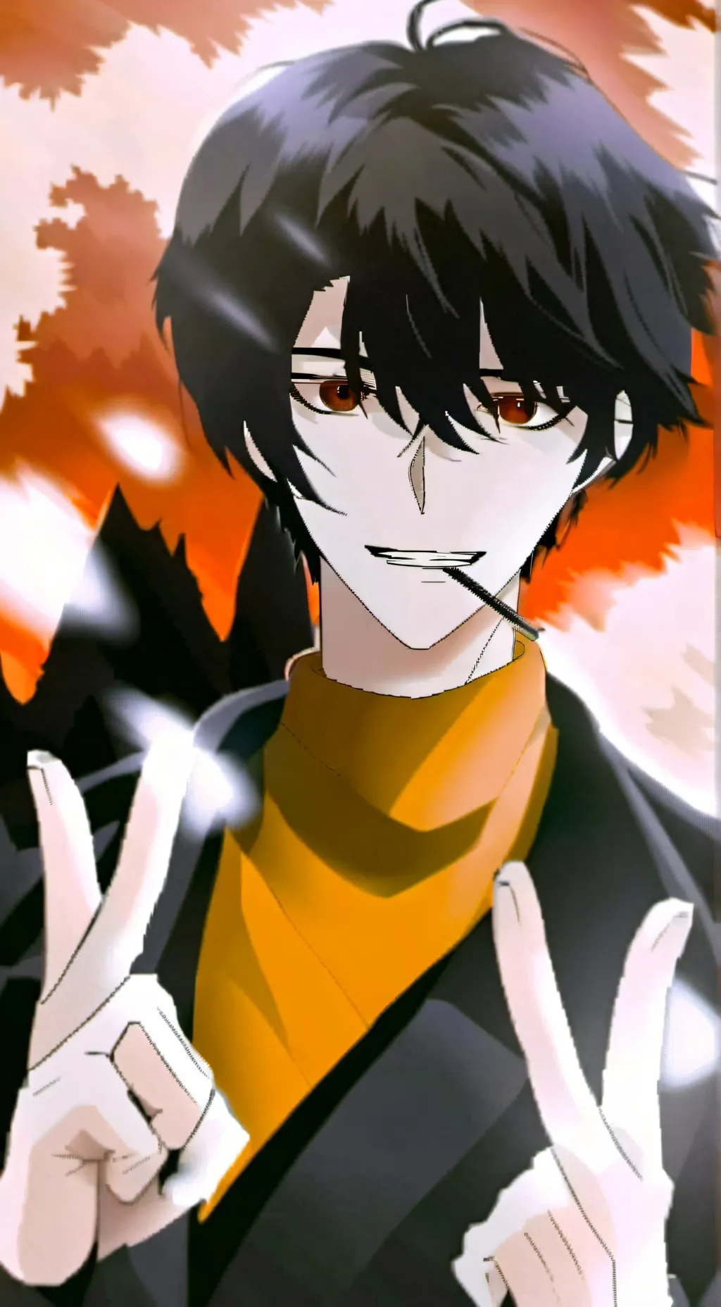 ai character: Kale background