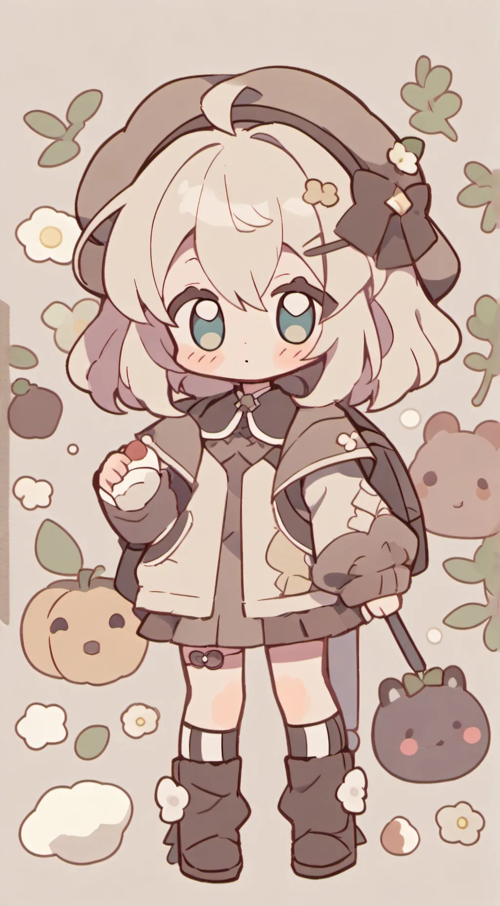 ai character: Usopp x Kaya  background