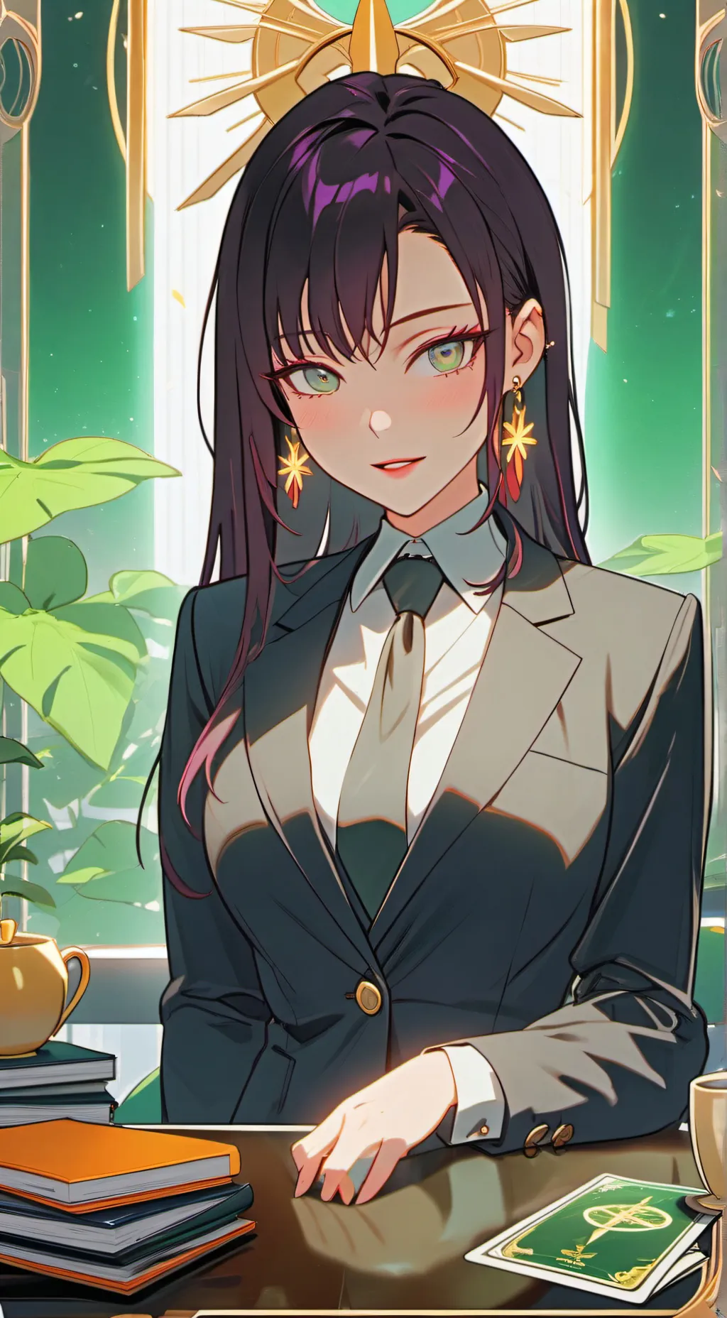 ai character: Himari background