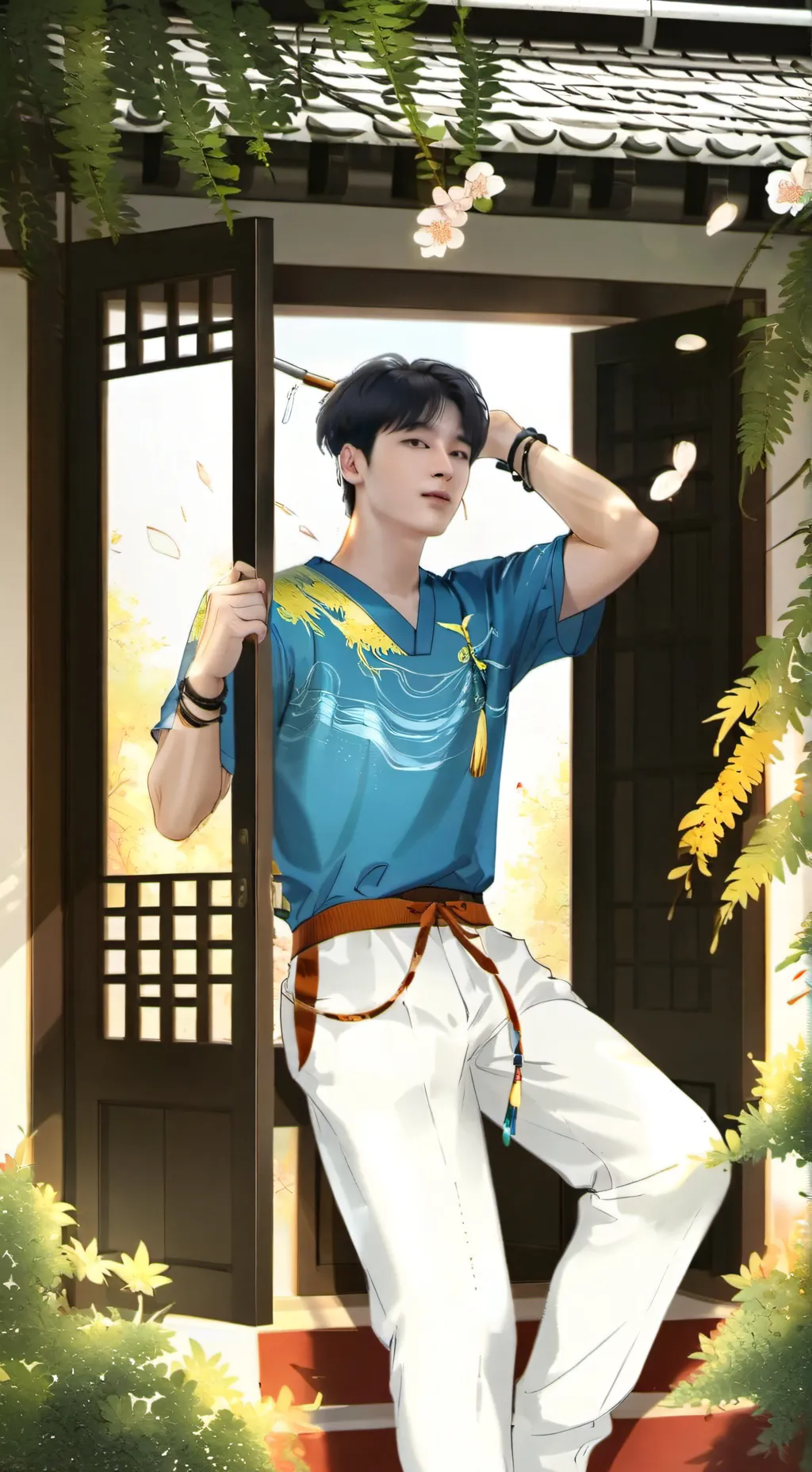 ai character: Король  background