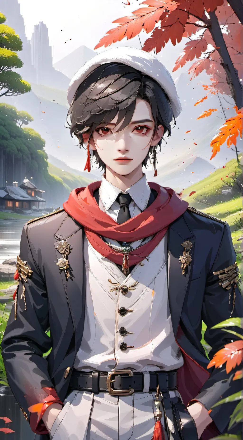 ai character: mha background