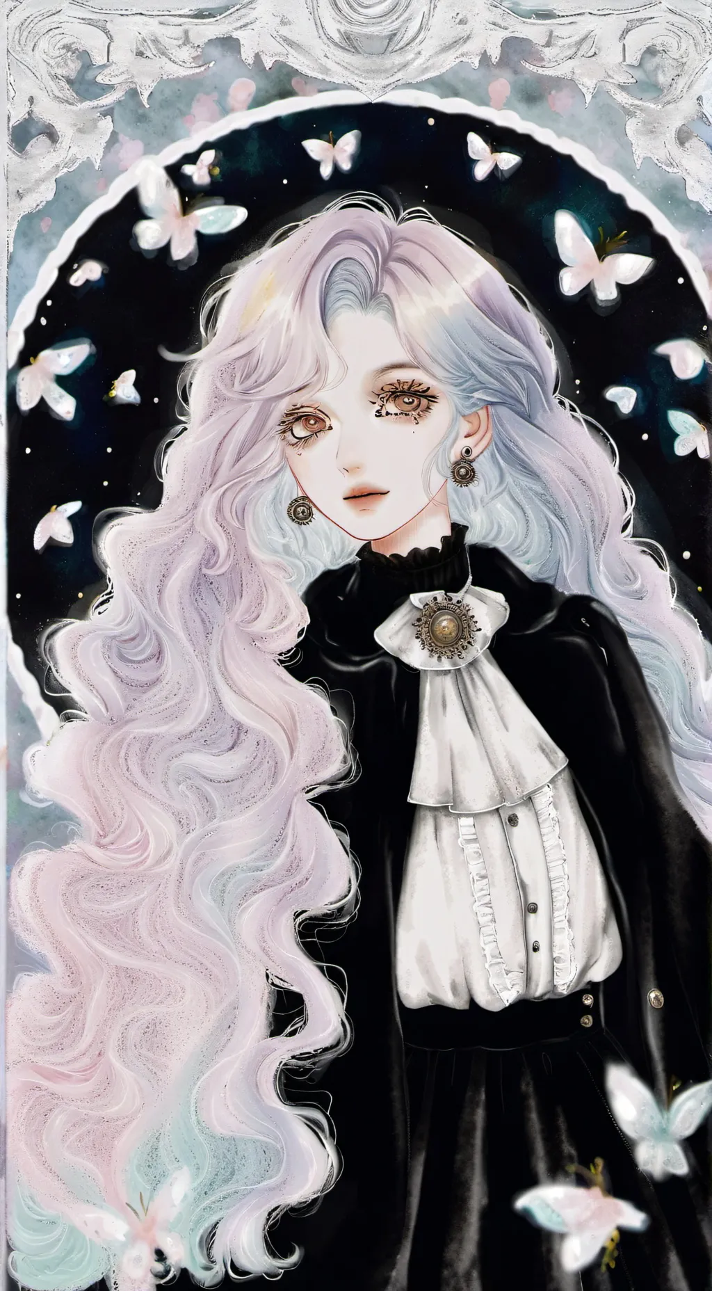 ai character: amelia  background