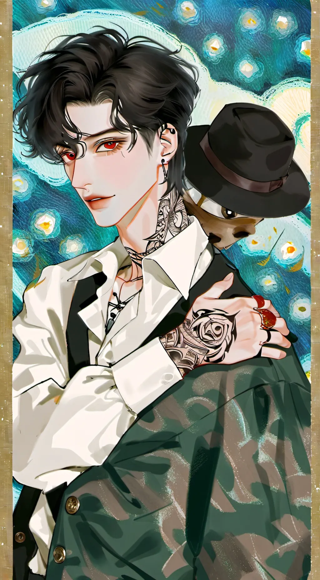 ai character: Mason background