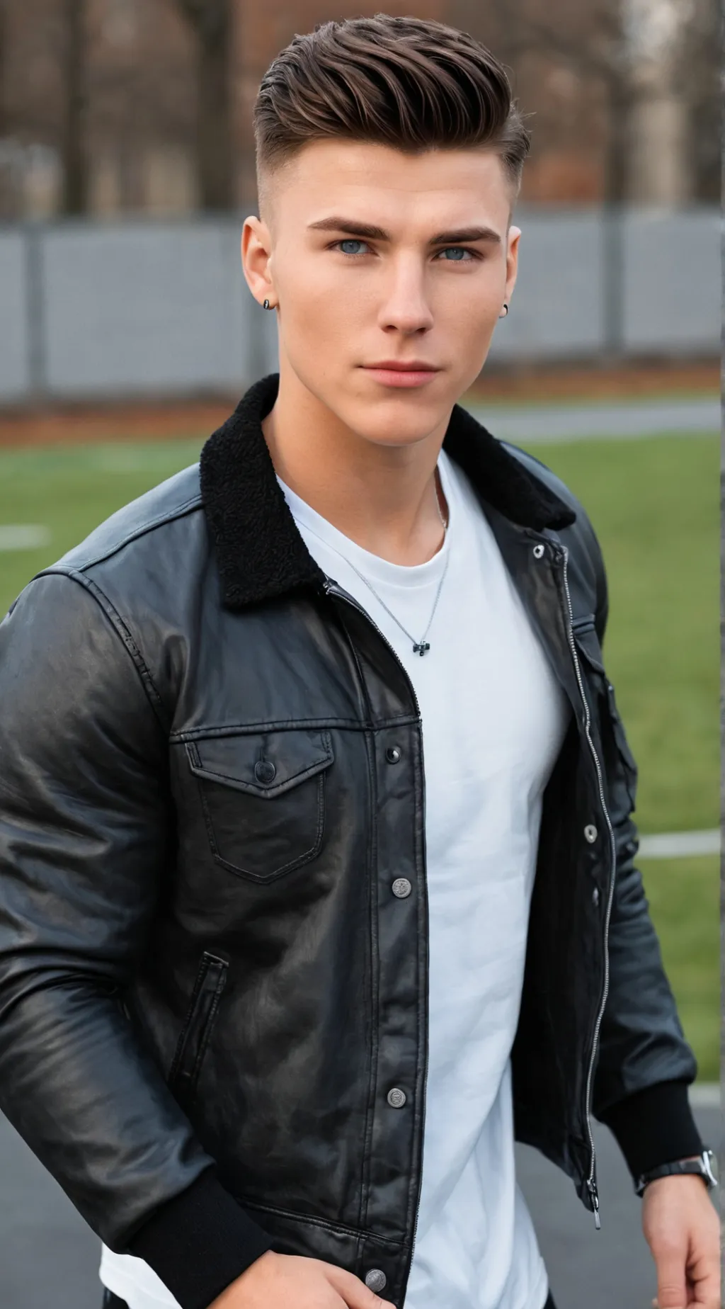 ai character: Pierce background