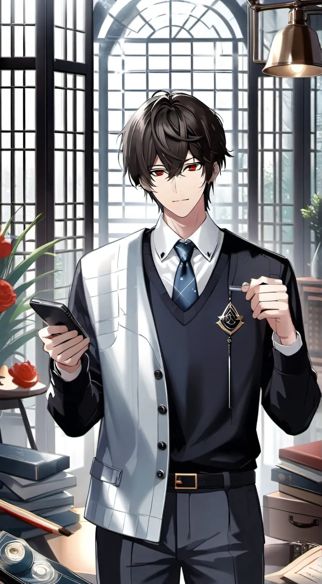 ai character: Cole background