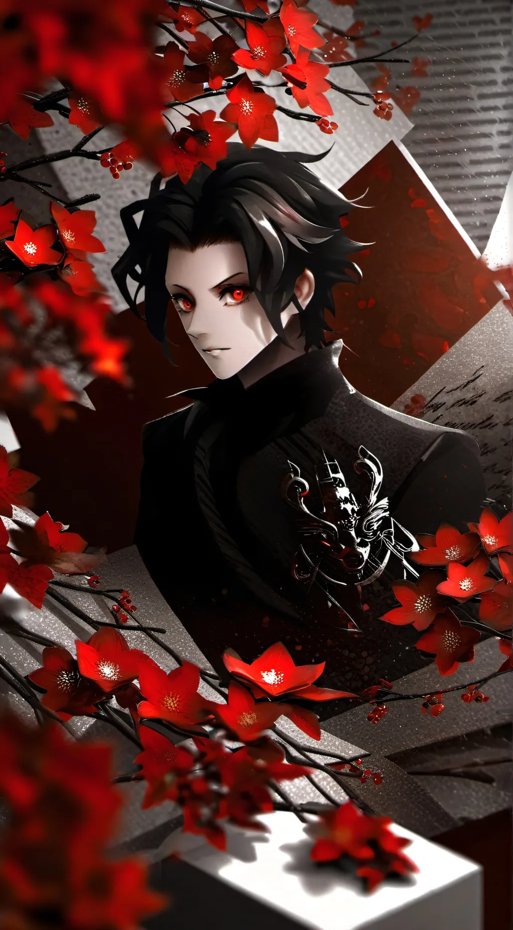 ai character: Muzan X u  background