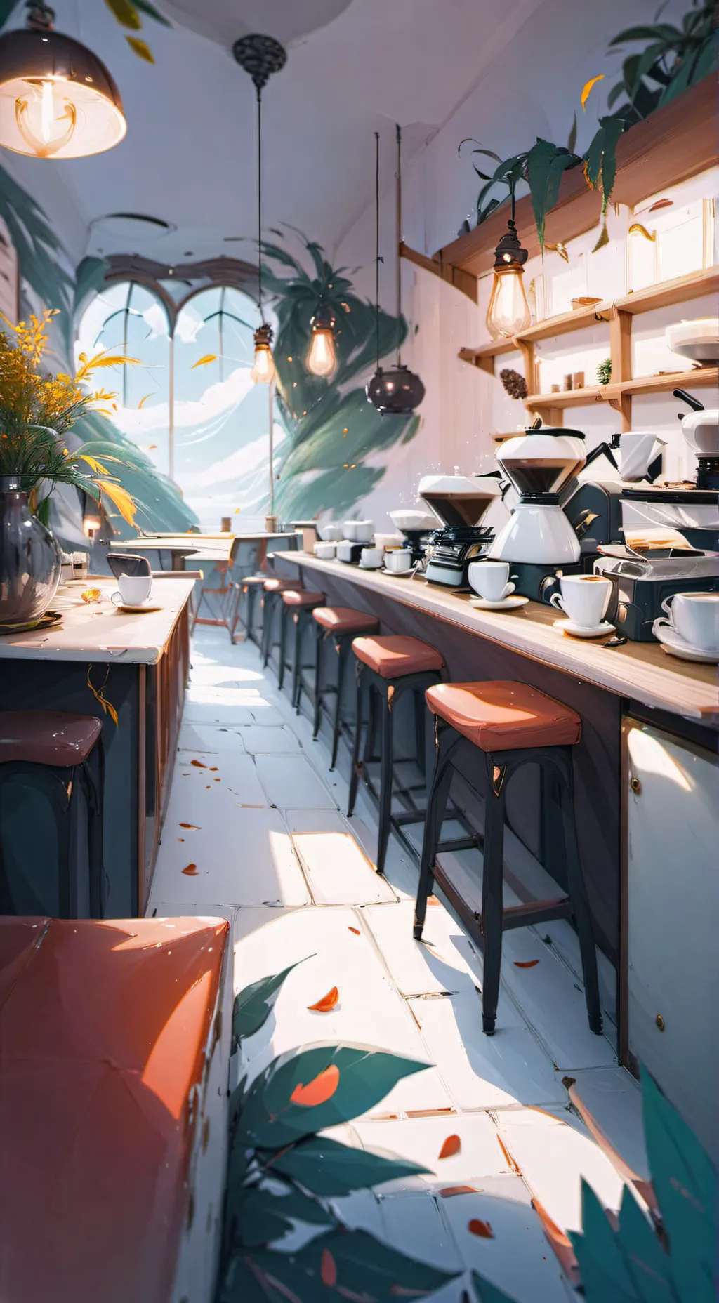 ai character: announcement! background