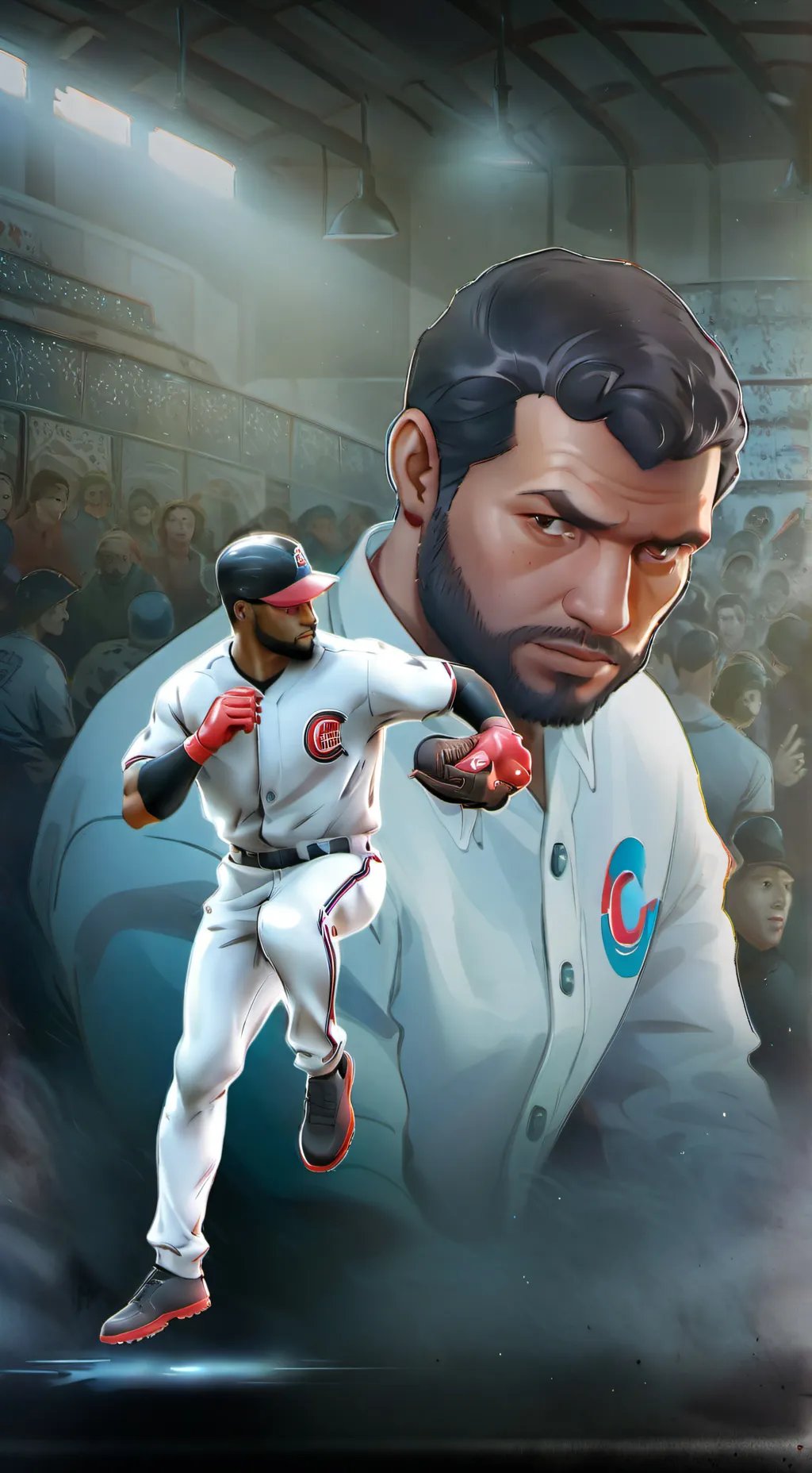 ai character: doc Louie background