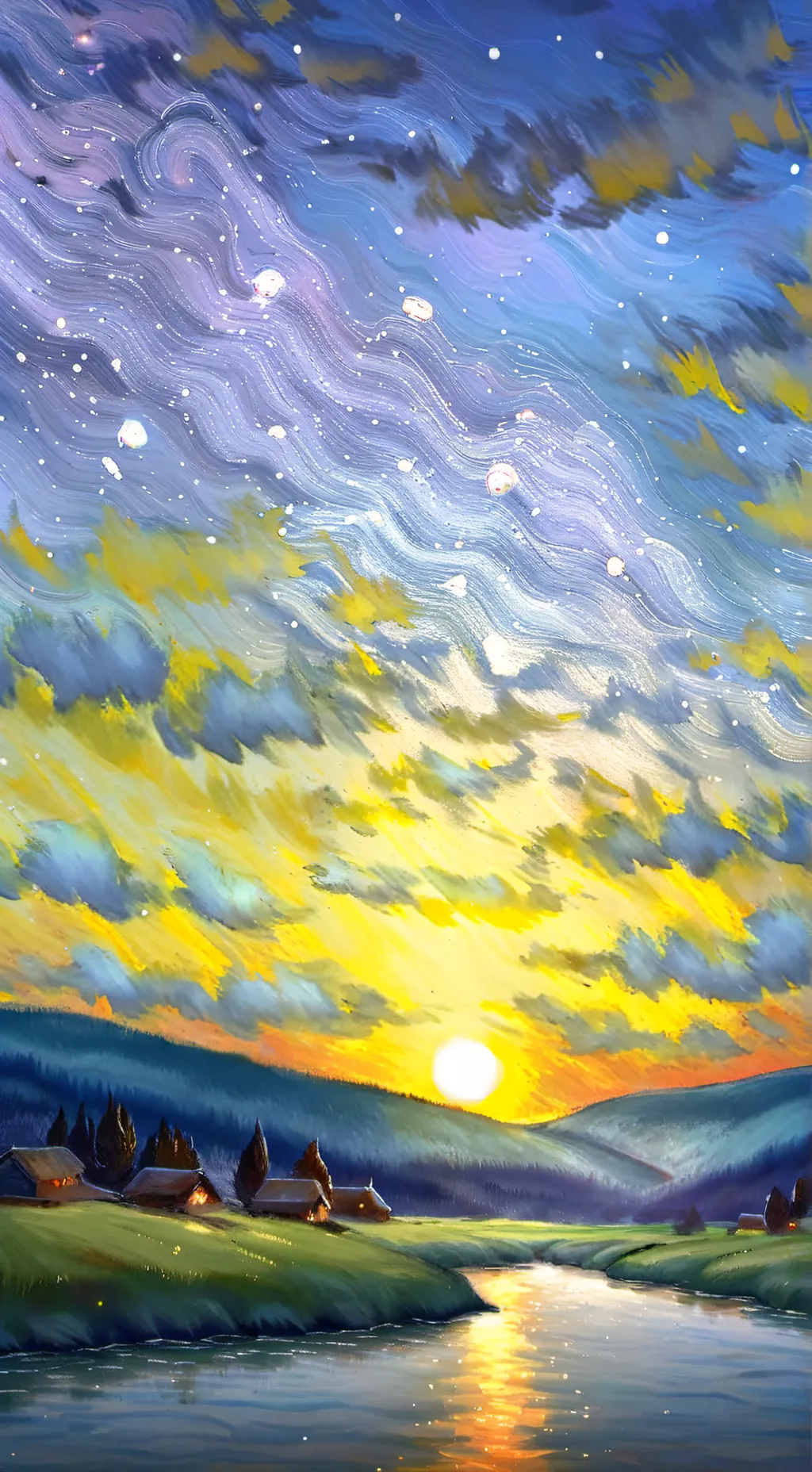 ai character: Magic school  background