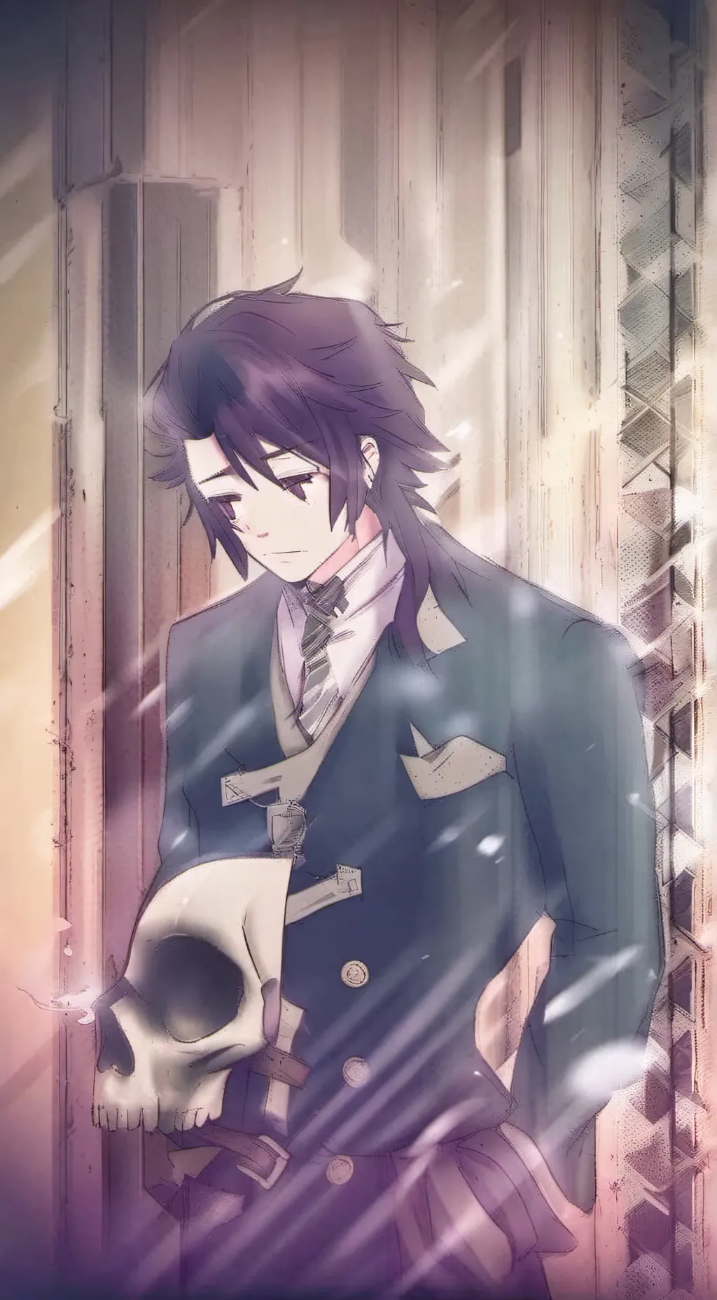 ai character: Giyutan  background