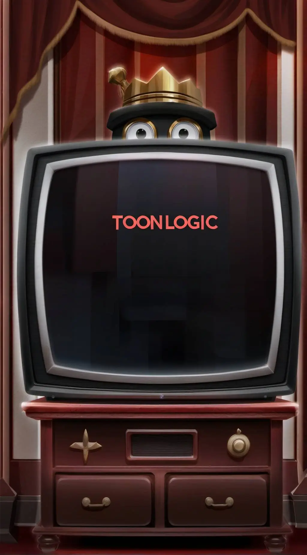 ai character: 🌙Toon Logic AU☀️ background