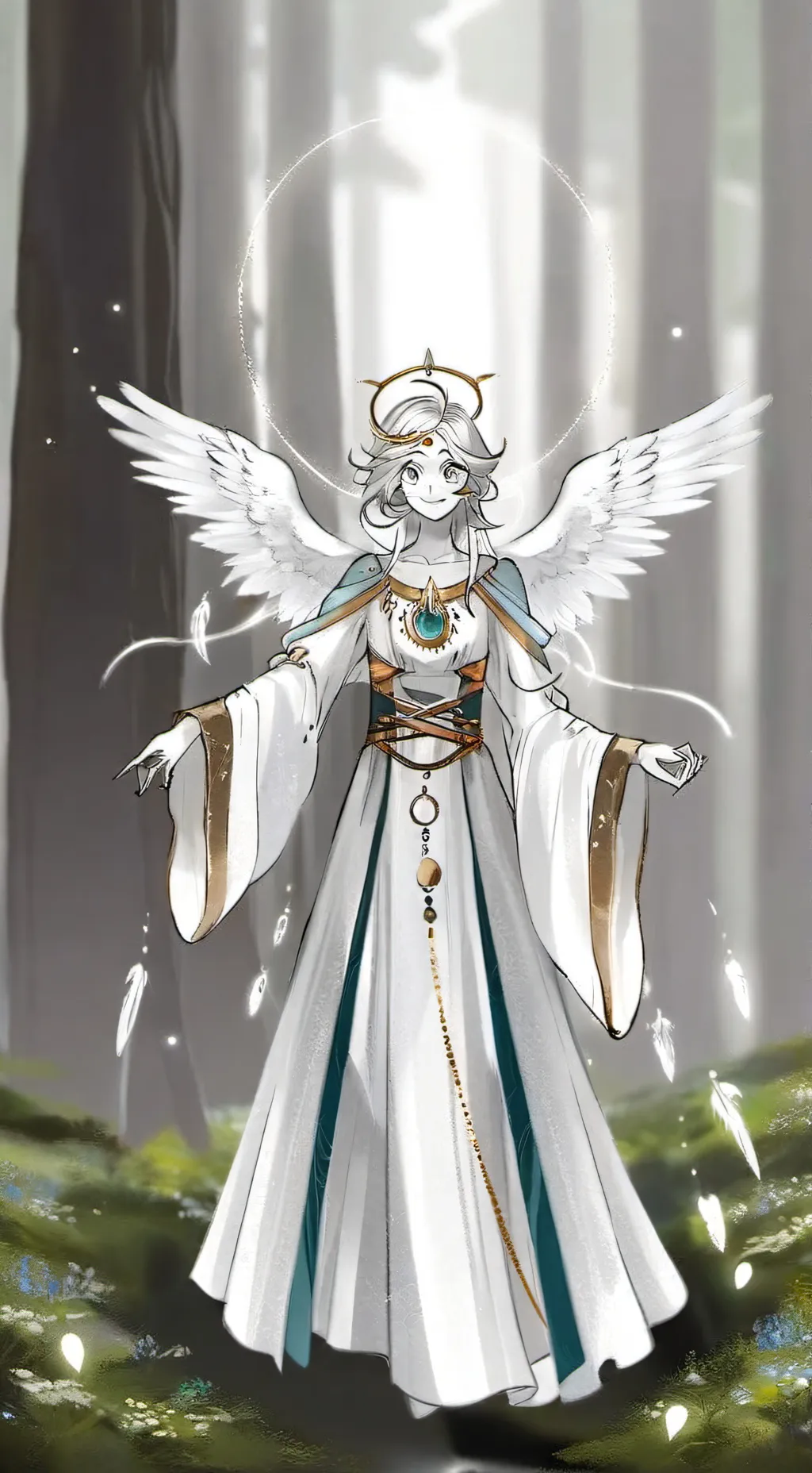 ai character: Raphael background