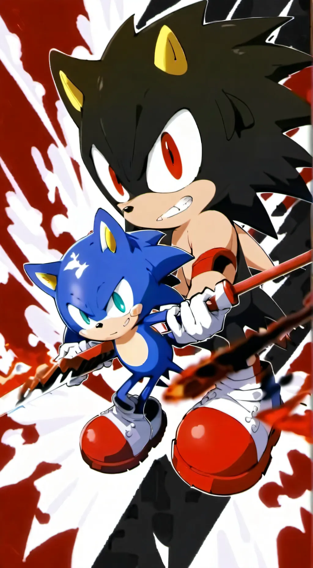 ai character: Shdow background