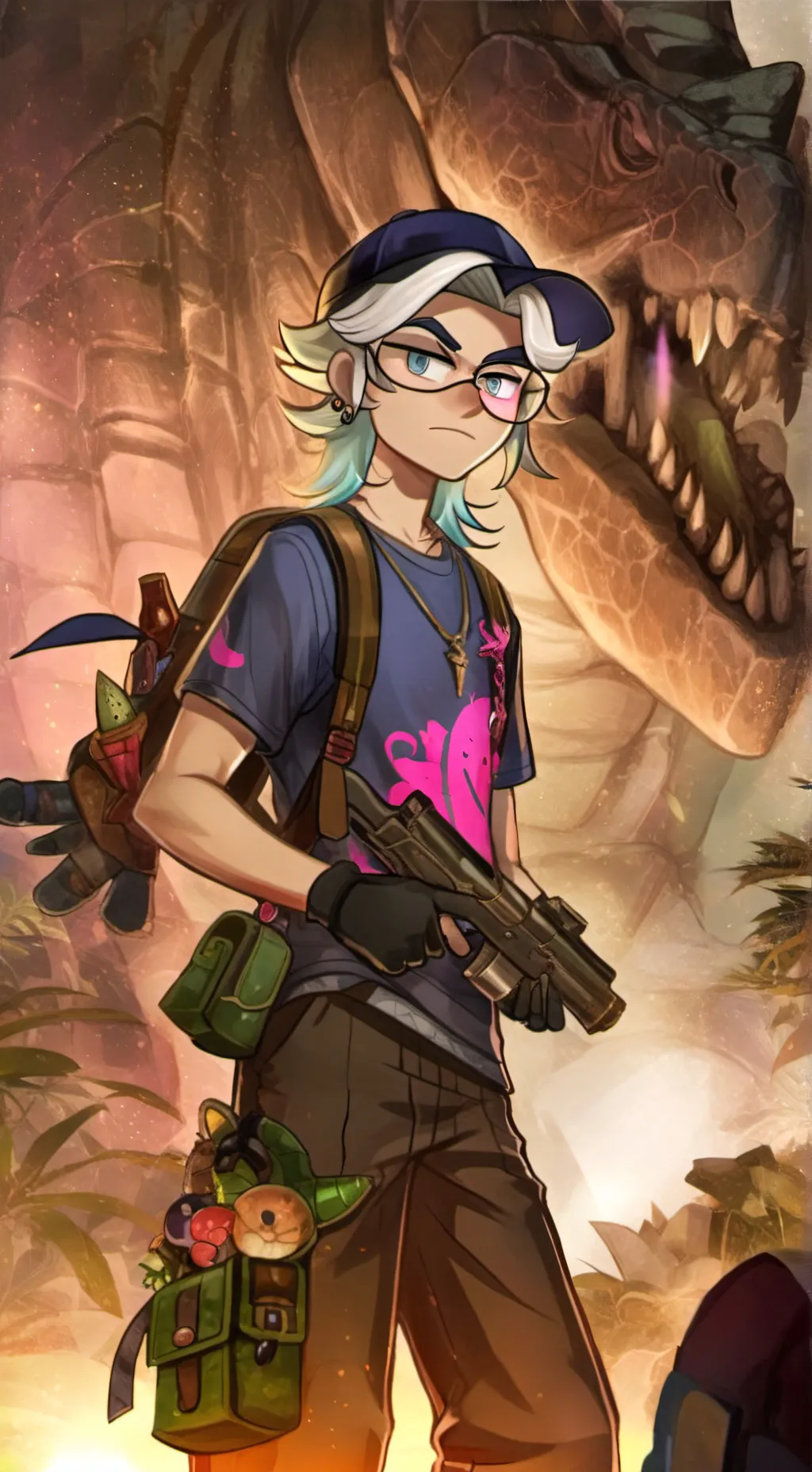 ai character: Max background