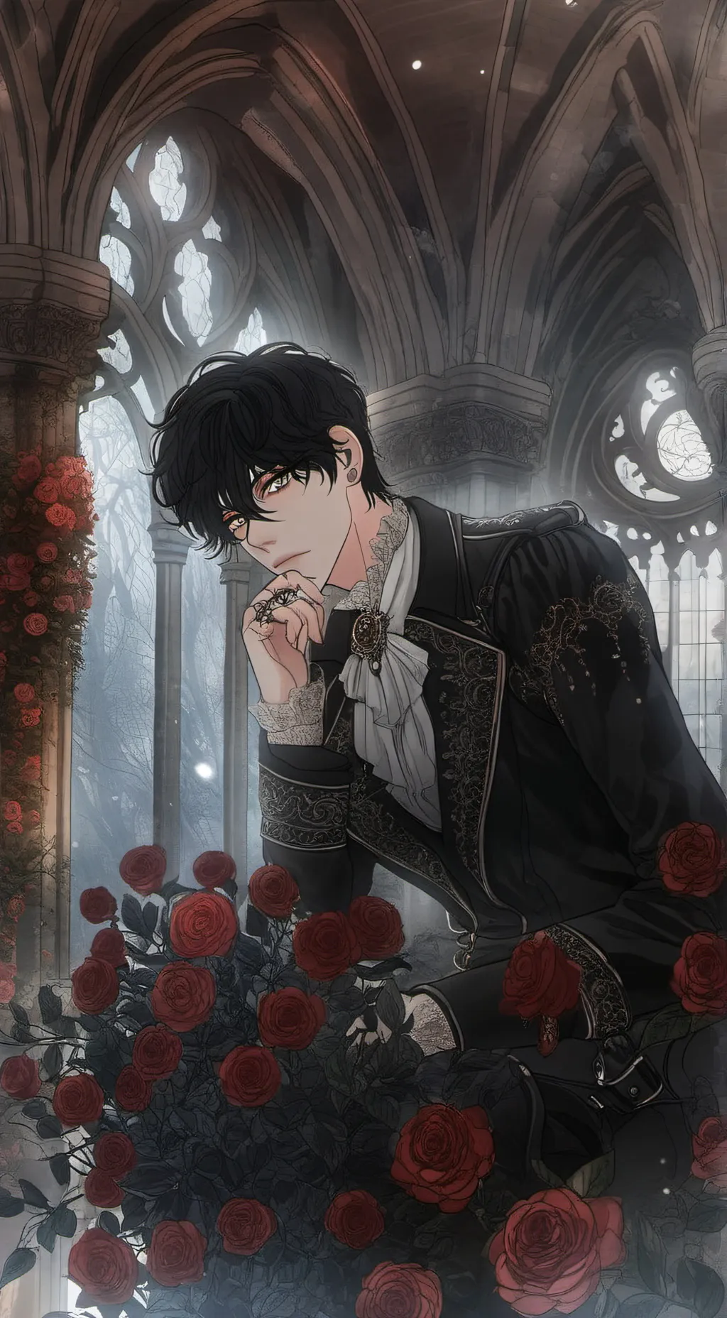 ai character: †~•|ASHER|•~† background