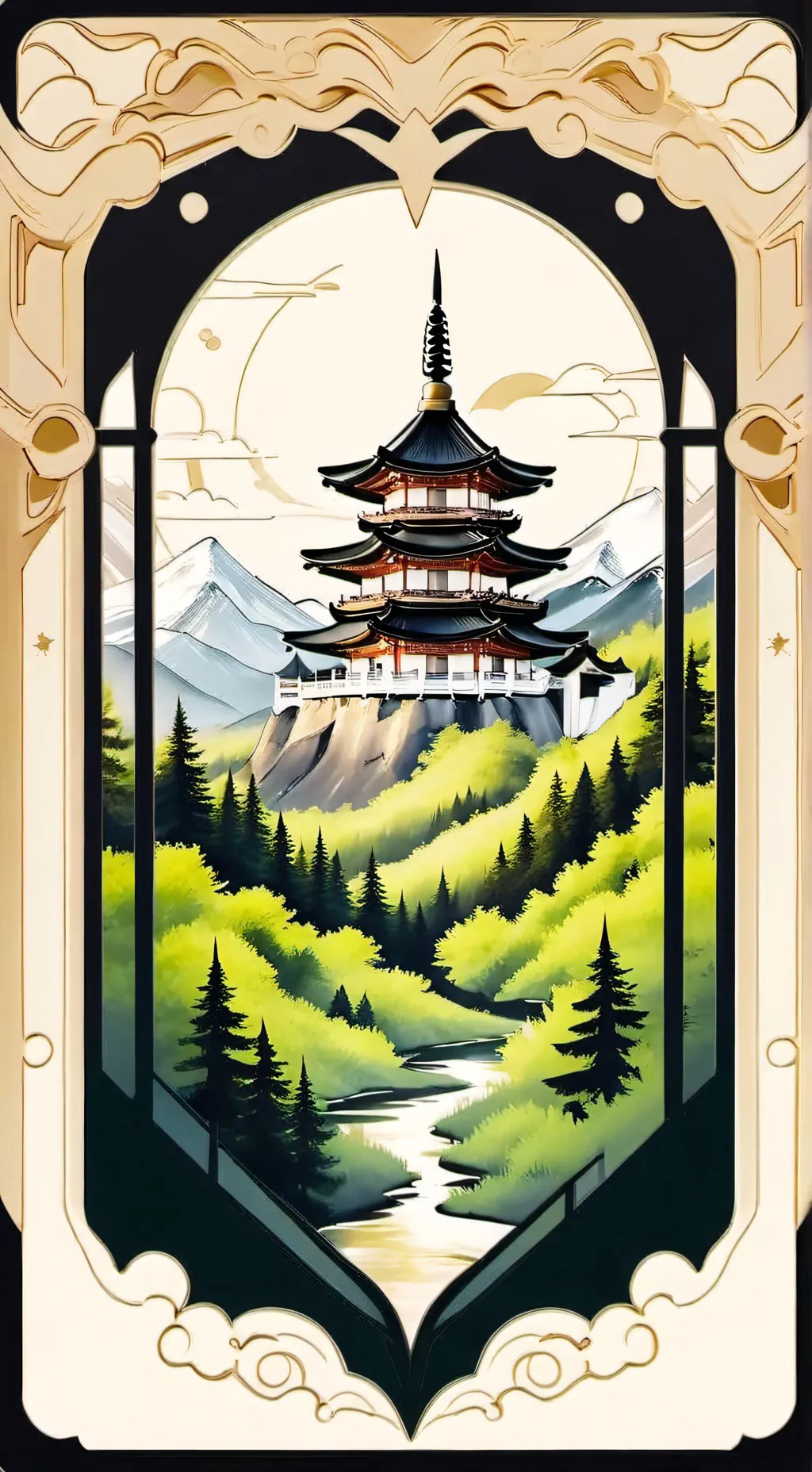 ai character: dojo va background