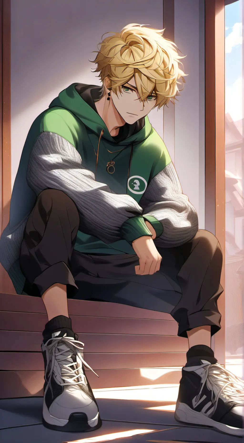 ai character: Max background