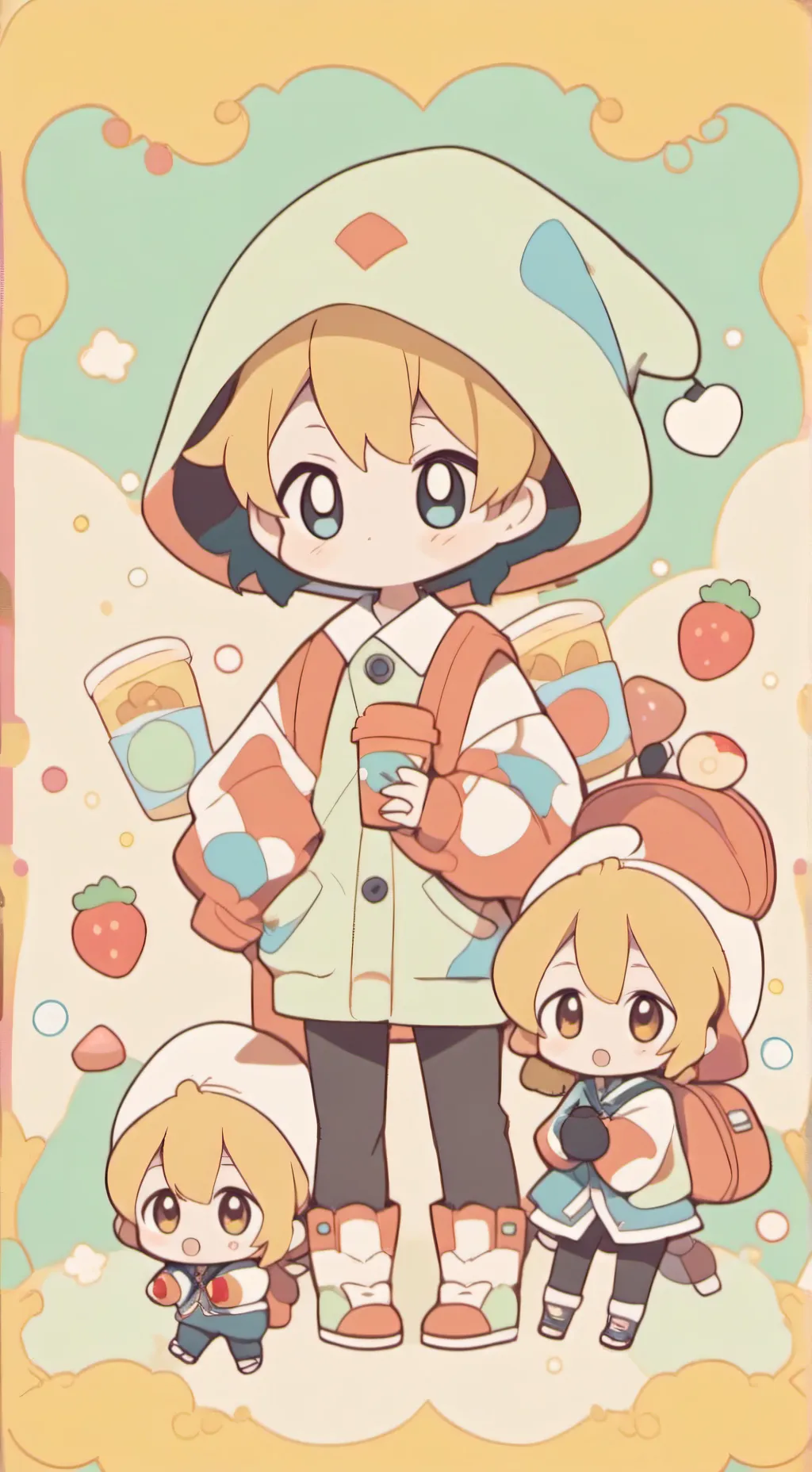 ai character: Demon slayer💗💌🦋 background