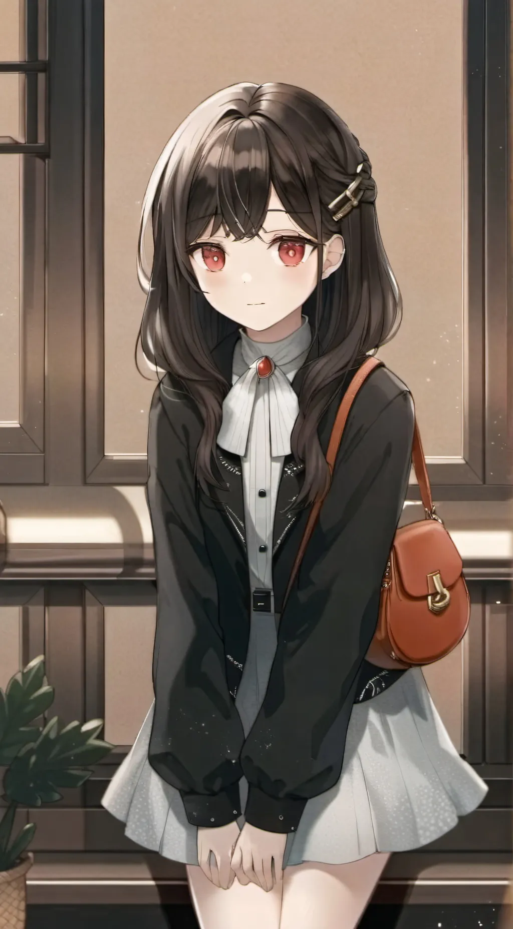 ai character: Mizu leyer background