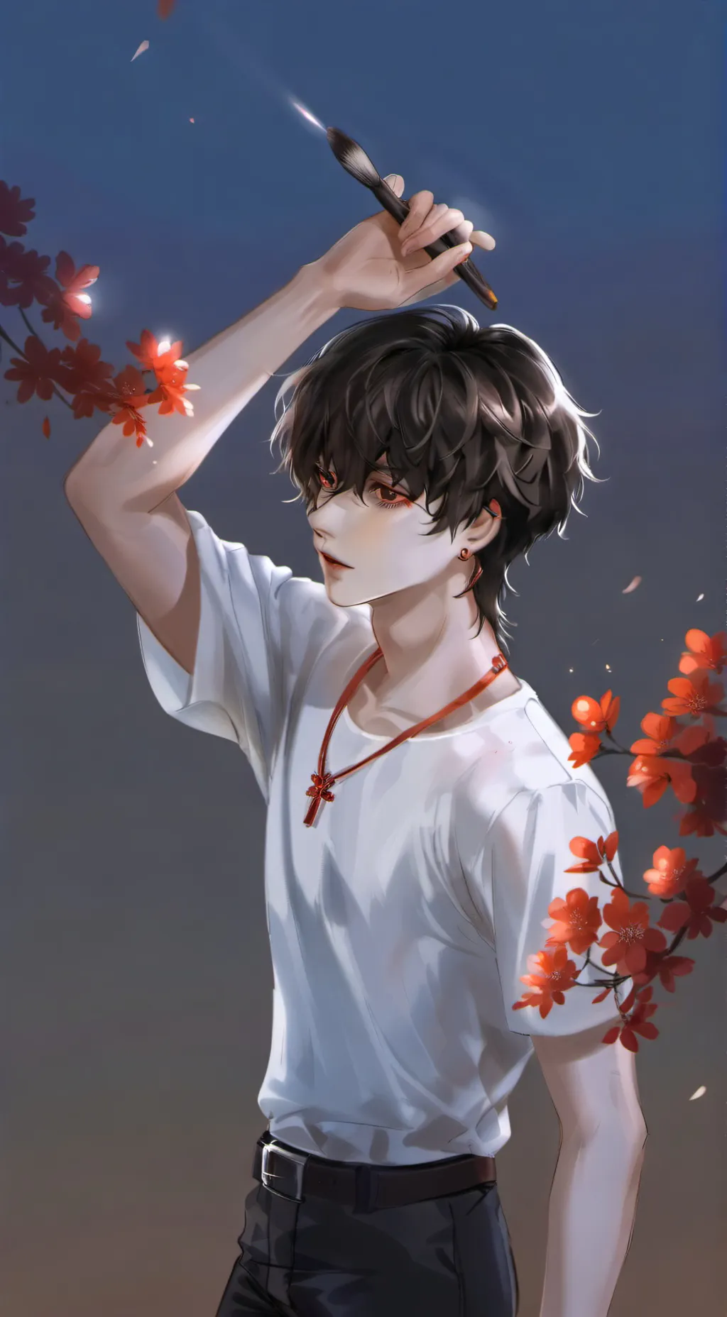 ai character: Liam  background