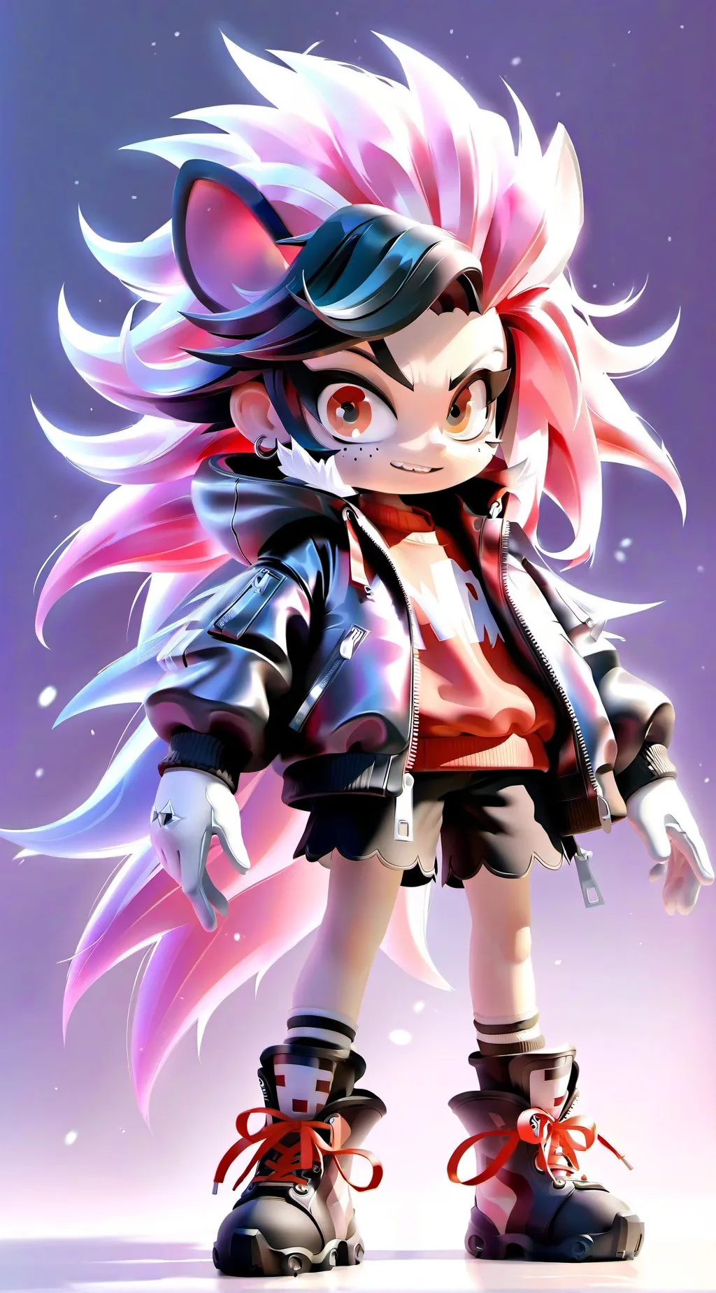 ai character: Shawdow (female) background