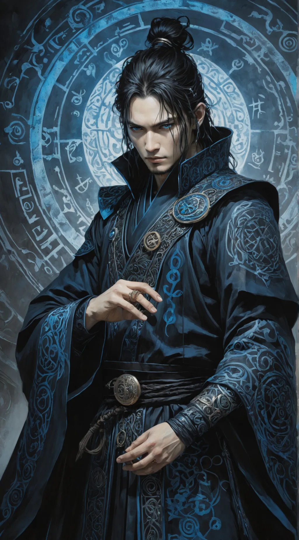 ai character: Raven background