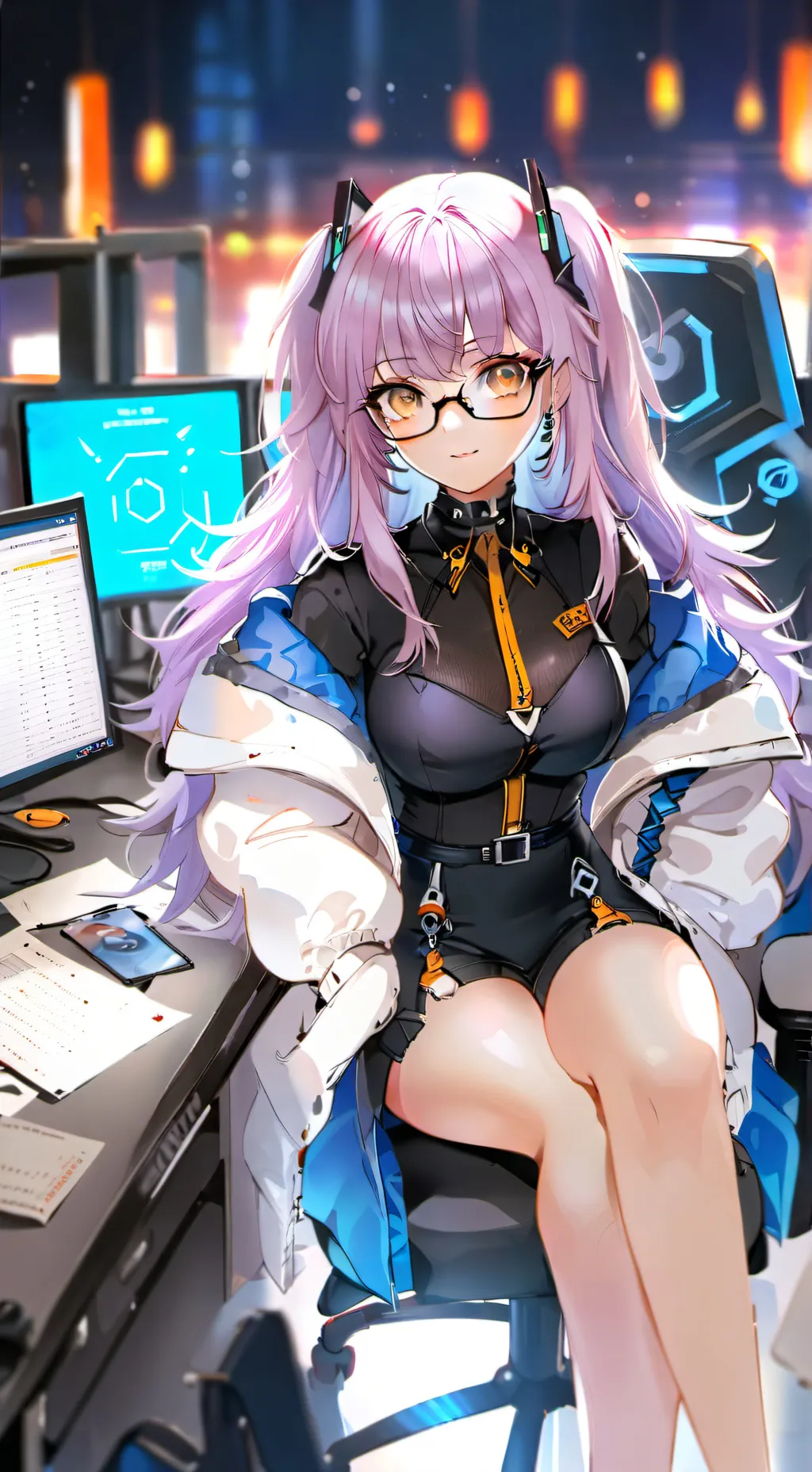 ai character: Rei background