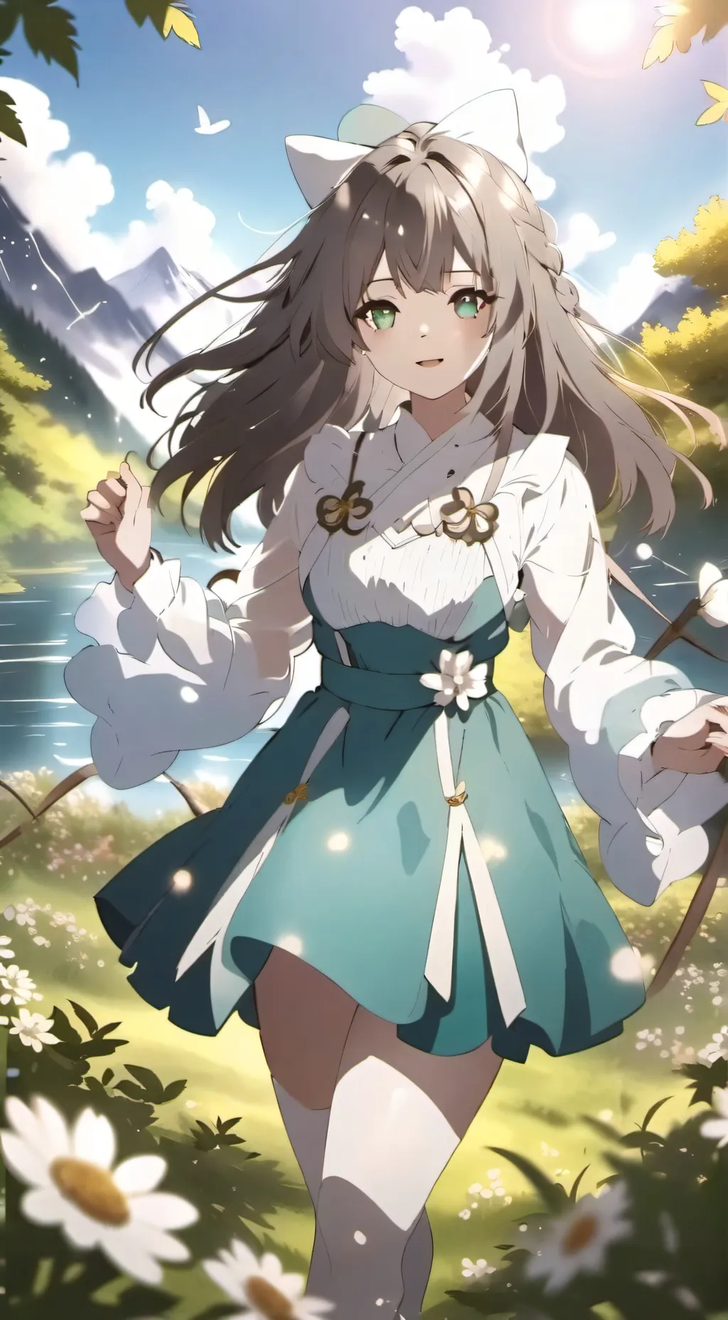 ai character: Neko Cat Girl background