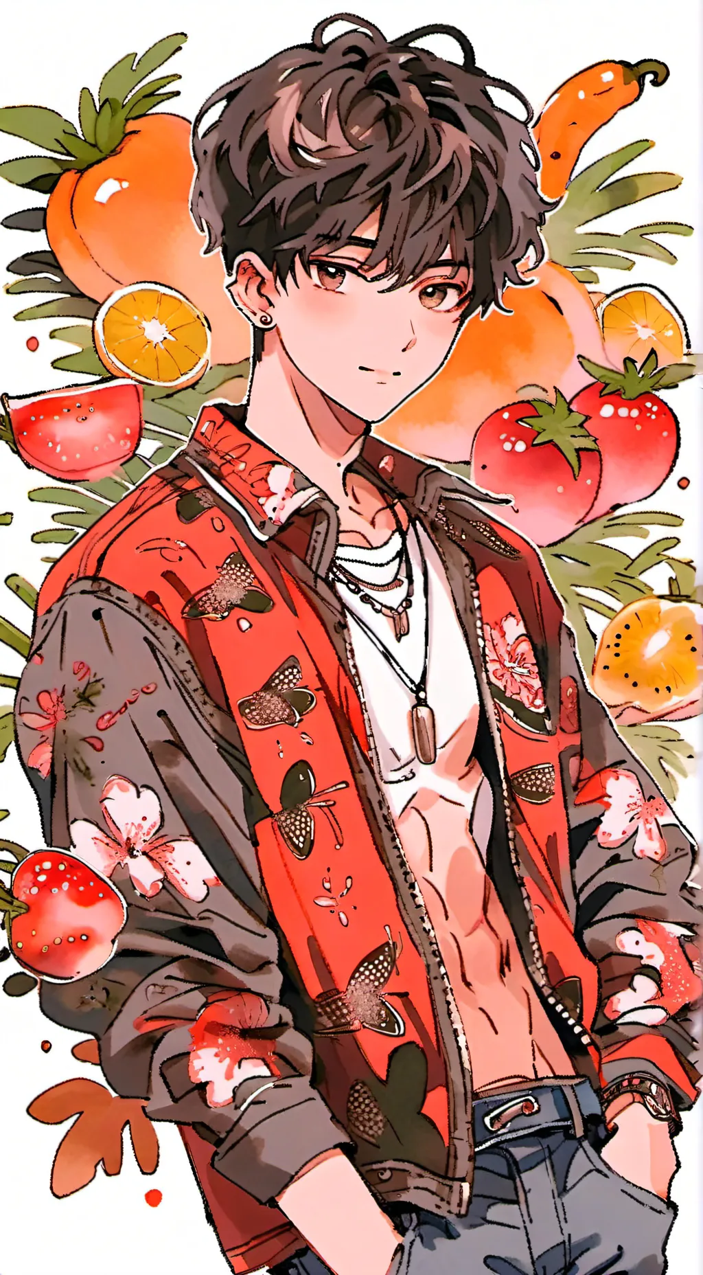 ai character: milo background