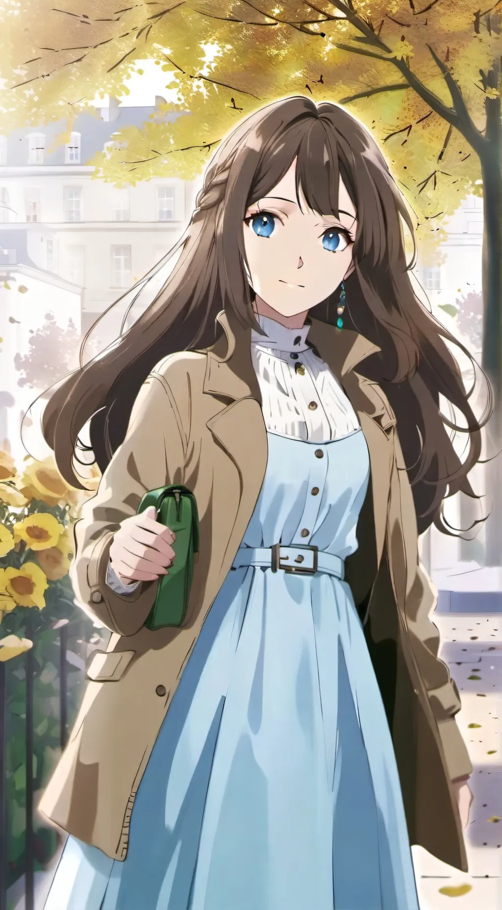 ai character: Amélie Dubois background