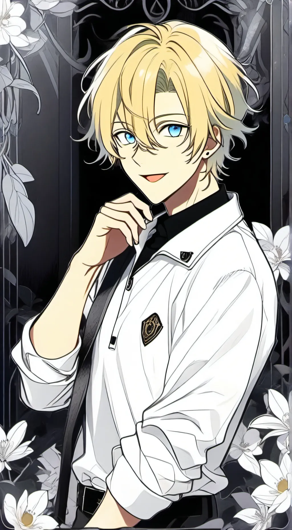 ai character: Кадзу background